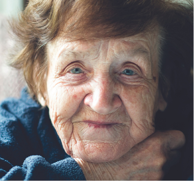 Image of Older Woman Smiling