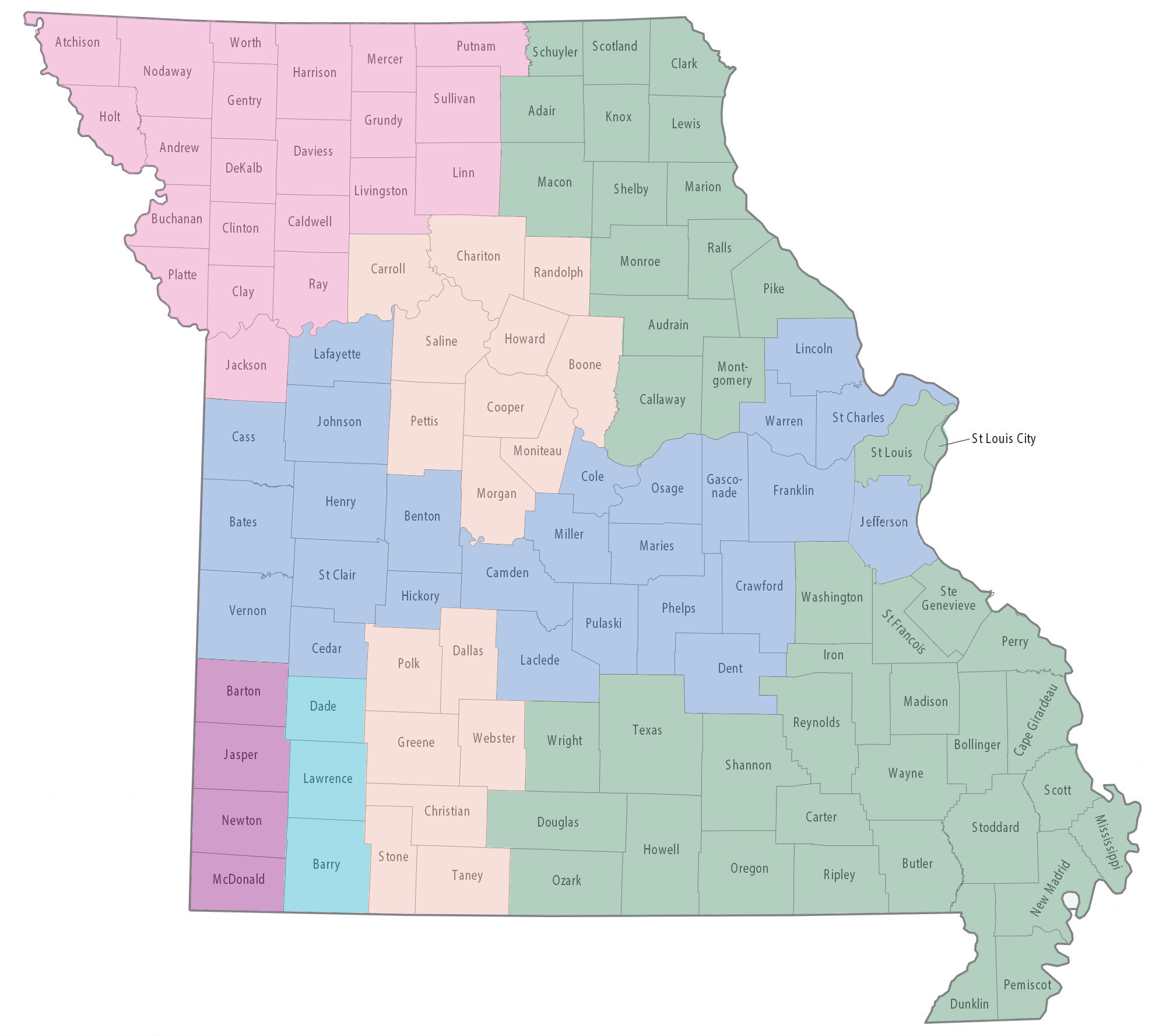 Missouri Coverage Map